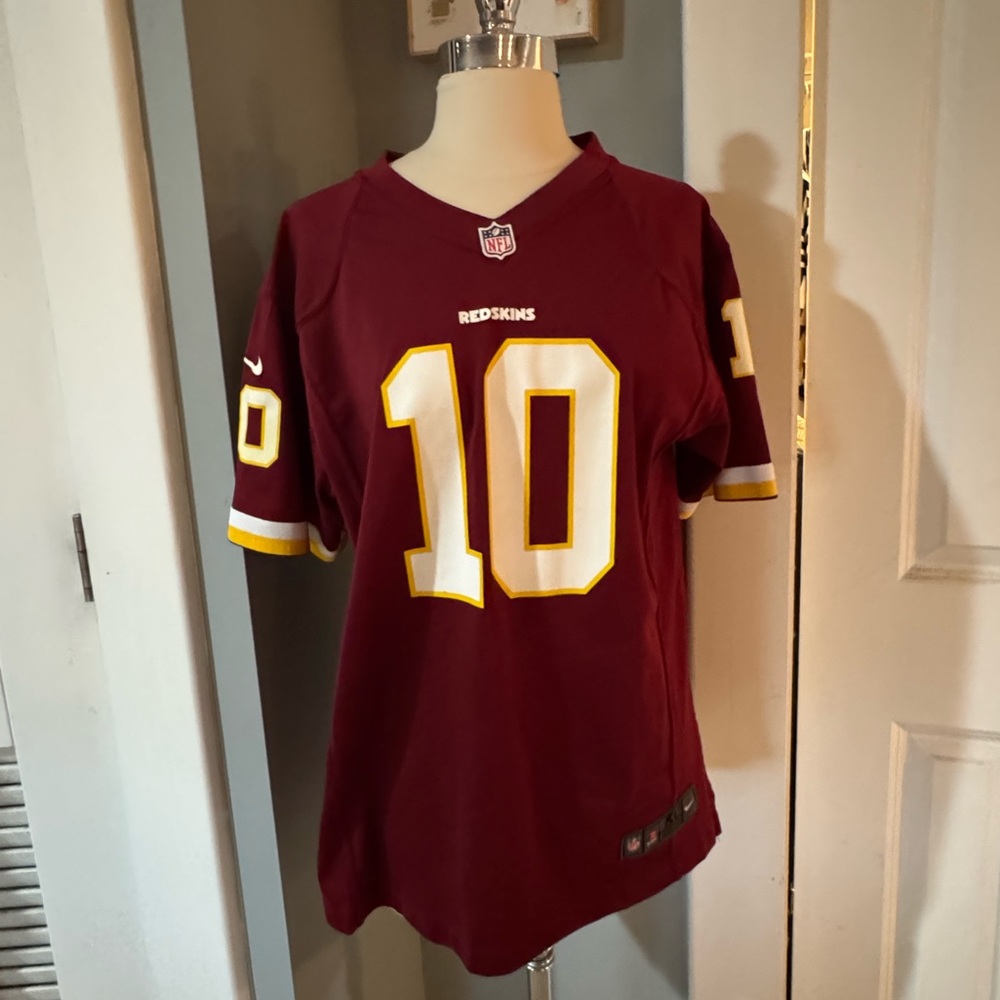 GRIFFIN III REDSKINS NFL Red Nike XL Shirt